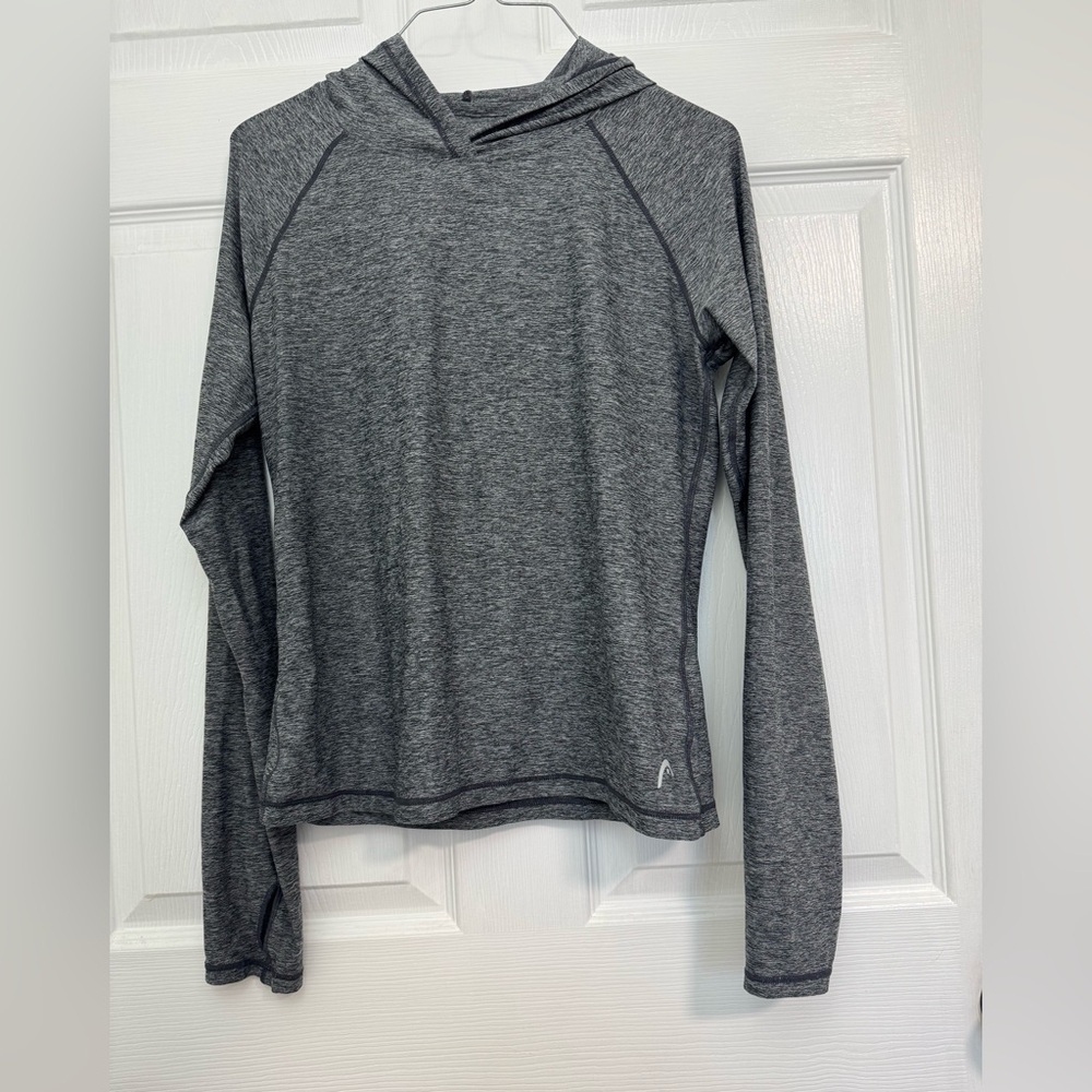 Head Women's Heather Gray Long Sleeve Top